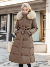 Cecelia – Elegant Cotton Padded Down Coat