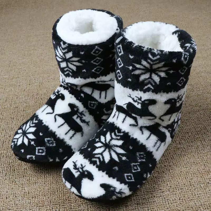 Caroline – Cozy Winter Fur Slippers