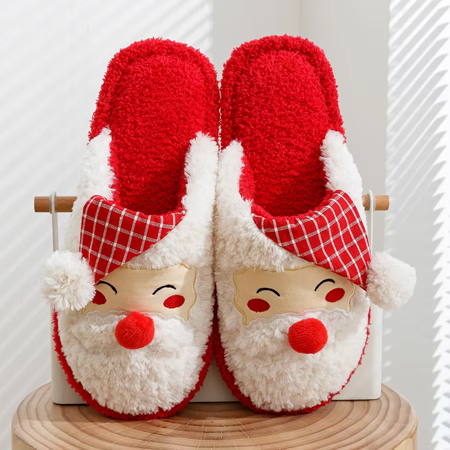 Claire – Santa Claus Christmas Slippers