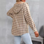 Hazel – 2024 Plaid Woolen Coat