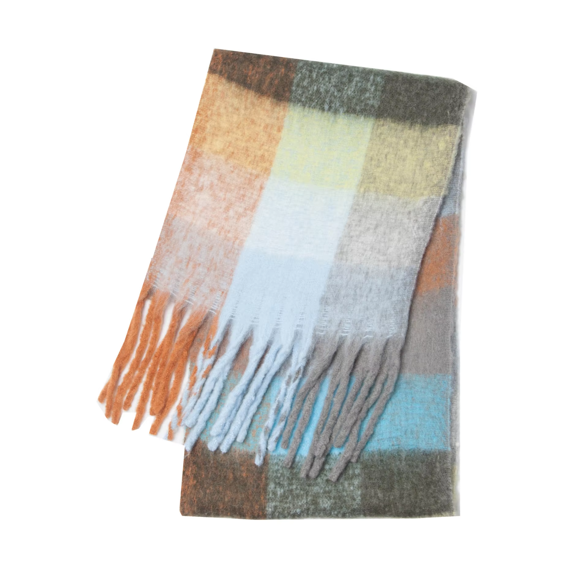 Plaid Luxury Cashmere Scarf