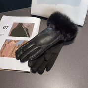 Luxury PU Leather Gloves