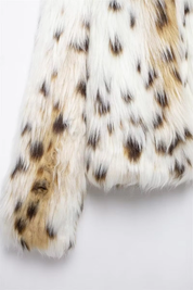 Elza – Leopard Faux Fur Coat