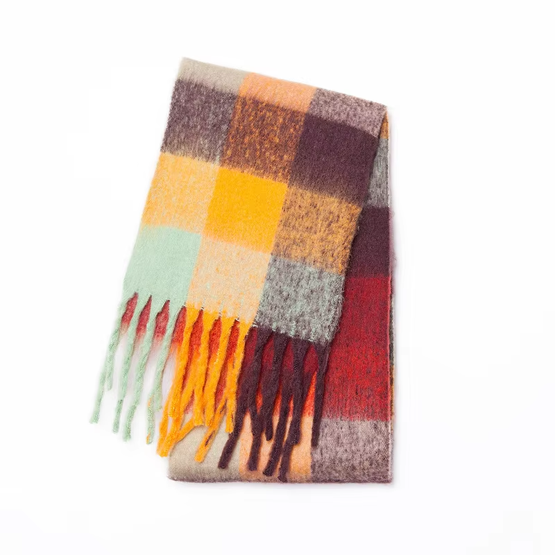 Plaid Luxury Cashmere Scarf