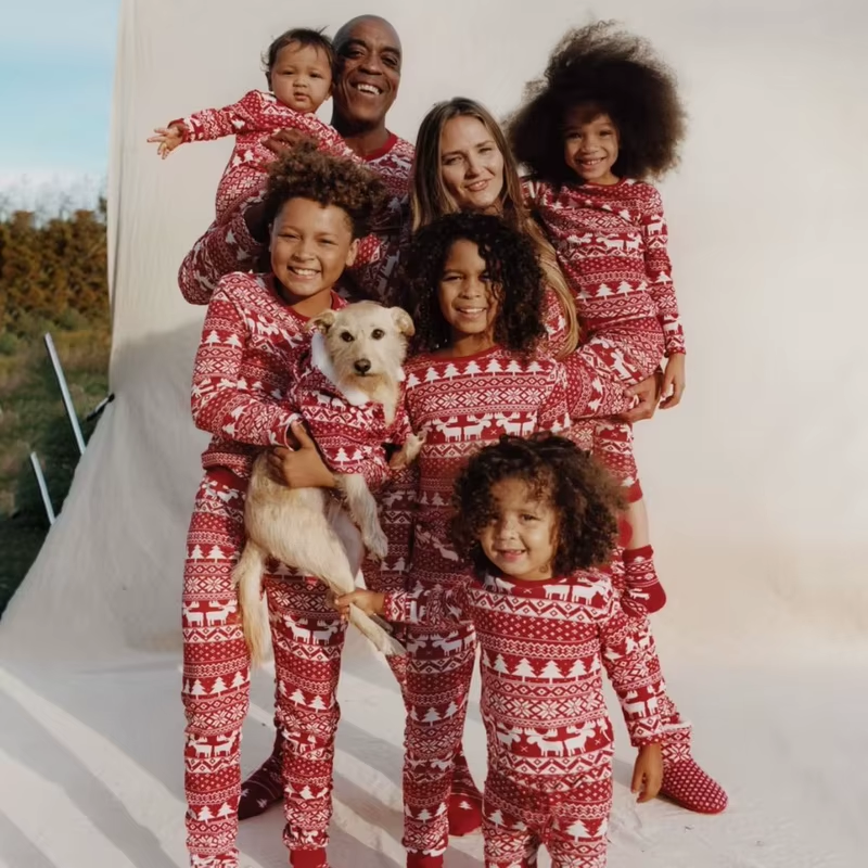 William & Family – Elk Print Pajama Set