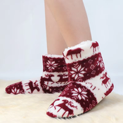 Caroline – Cozy Winter Fur Slippers