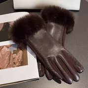 Luxury PU Leather Gloves