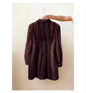 Amara – Long Faux Mink Fur Coat