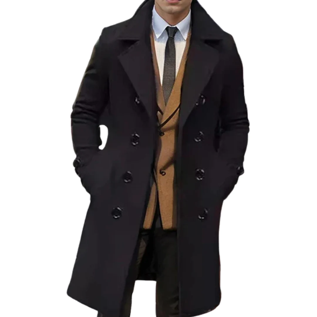 Zack - Double-Breasted Wool Coat