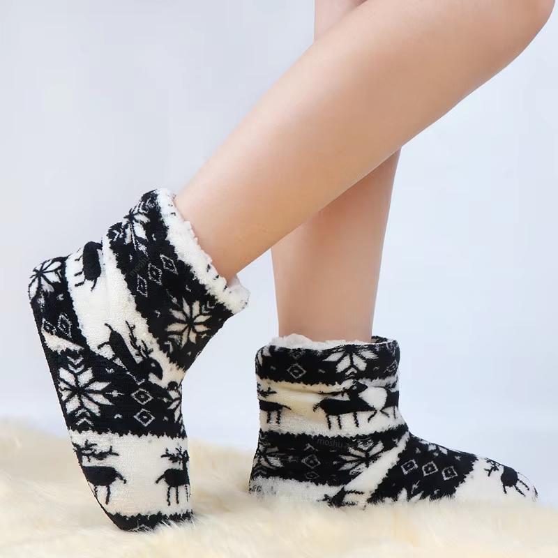 Caroline – Cozy Winter Fur Slippers