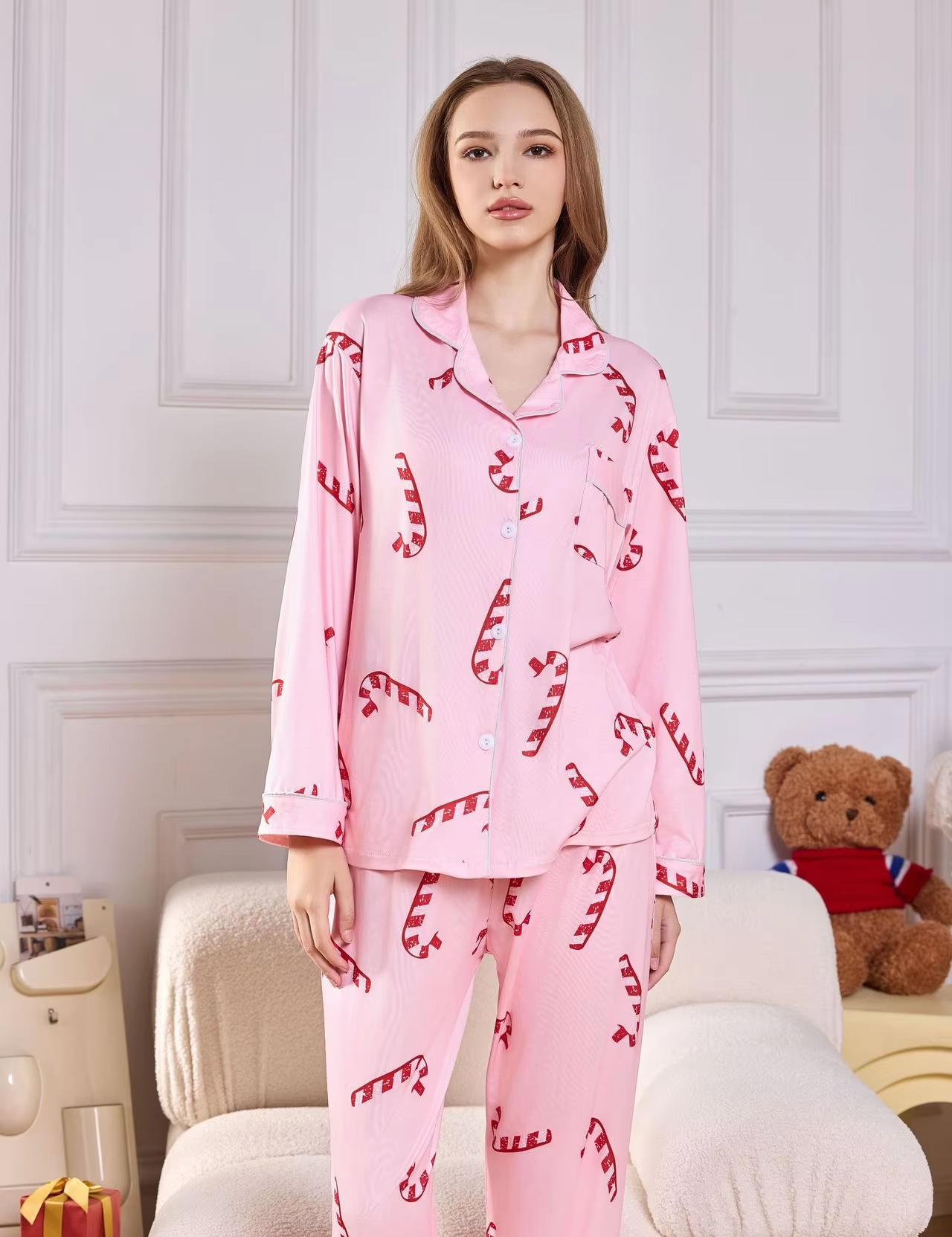 Fiona – Festive Christmas Pajama Set