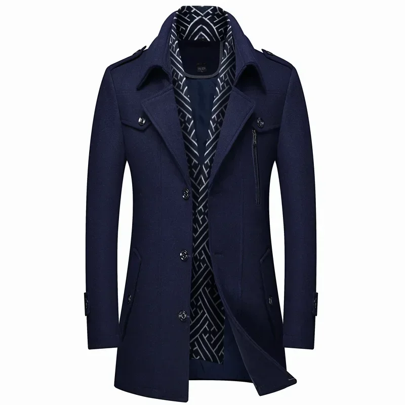 James - Wool Trench Coat