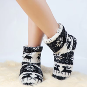 Caroline – Cozy Winter Fur Slippers