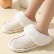 Mica – Winter Cozy Faux Fur Slippers