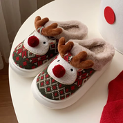 Eden – Cartoon Deer Christmas Slippers